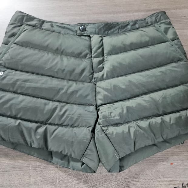 노스페이스 700 구스 숏패딩 반바지  70 M