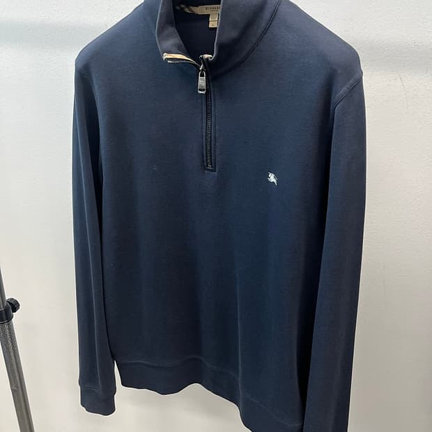 105) 버버리 코튼 풀오버