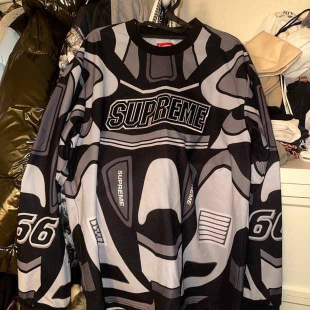 슈프림 매쉬 롱슬리브