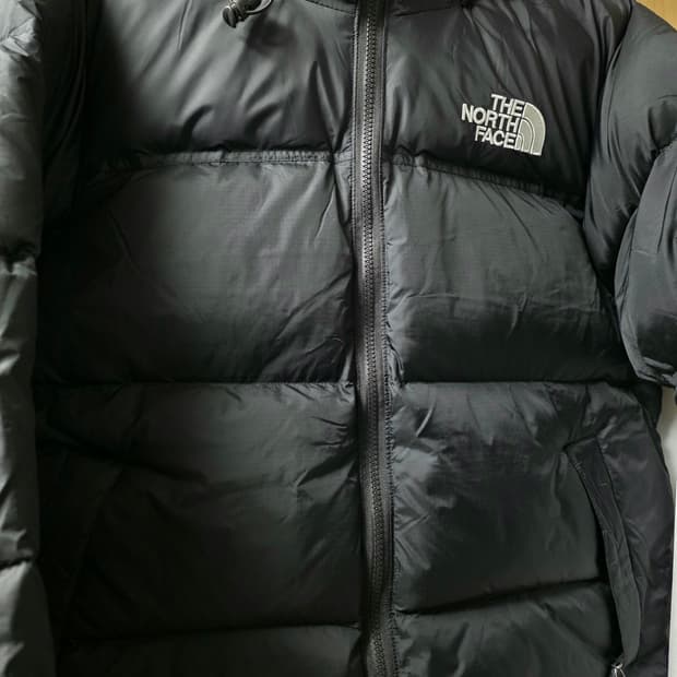 노스페이스 700 구스 패딩 블랙 