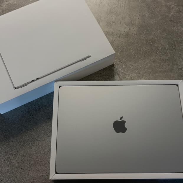(풀박스)맥북에어m2 15인치 256기가 실버
