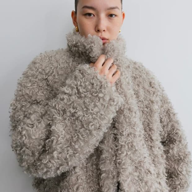 디애퍼처 퍼자켓 (ash)