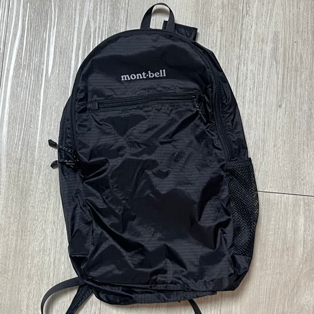 몽벨 포켓터블 라이트팩 블랙