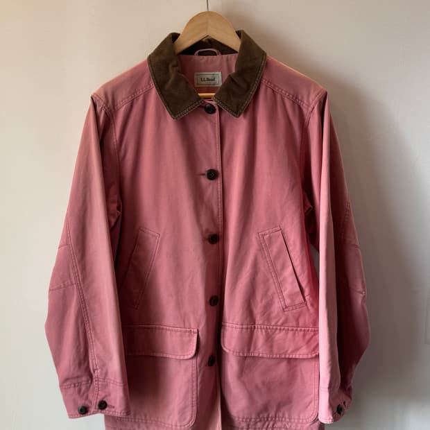 90s 엘엘빈 여성 헌팅 자켓(O16)