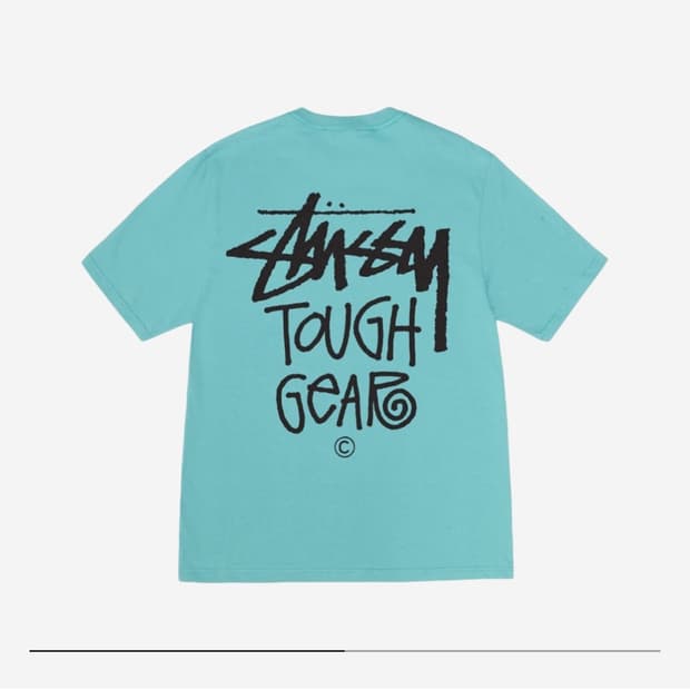 스투시 터프 기어 티셔츠 오션 Stussy Tough Gear shirt