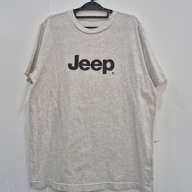 [XL] JEEP 지프 반팔 티셔츠 오트밀 상태좋음