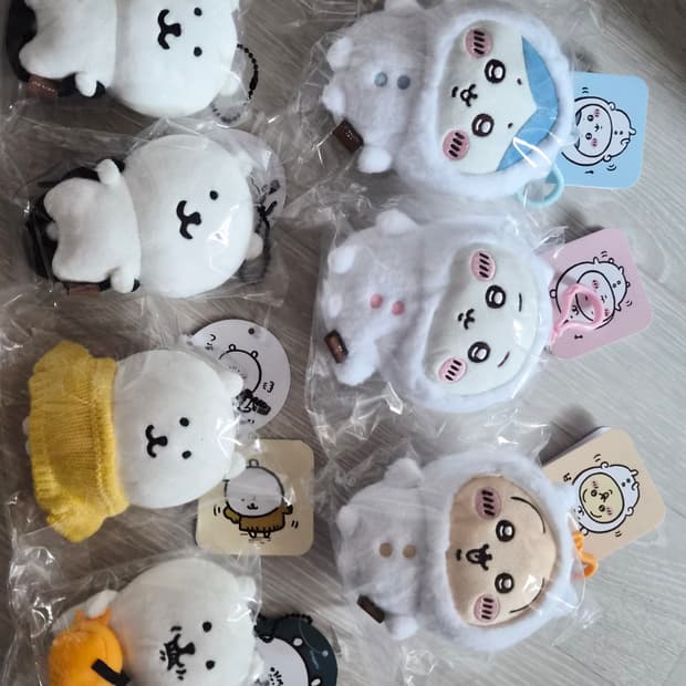 농담곰 신상 판매합니다 나가노마켓 치이카와 하치와레 우사기