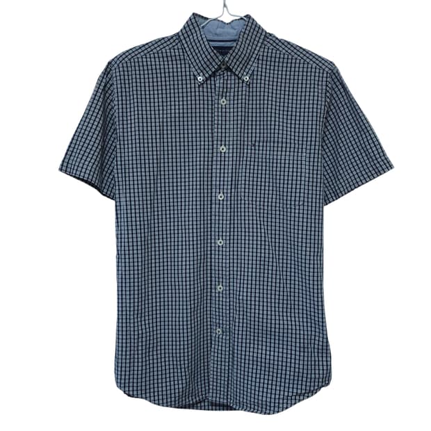 타미힐피거 반팔체크남방셔츠 100-105