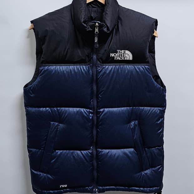 노스페이스 눕시 구스패딩조끼
