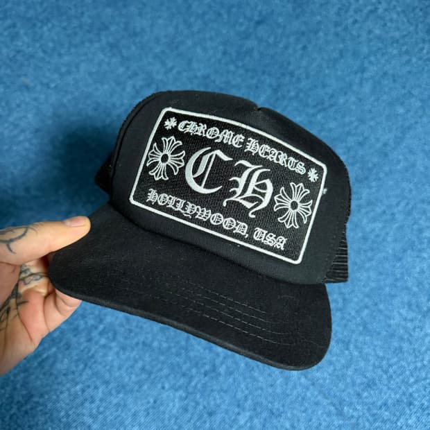 크롬하츠 CH할리우드 트러커햇 블랙