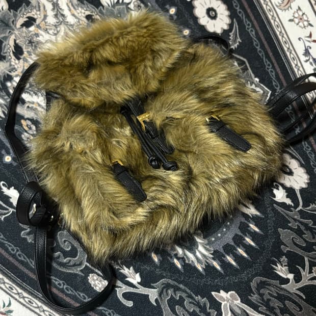 샵오공이 빈티지 일본빈티지 퍼 가방