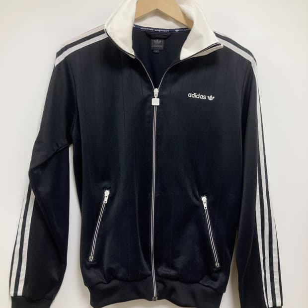 아디다스 베켄바우어 블랙 화이트 져지 검흰 트랙탑 집업 자켓