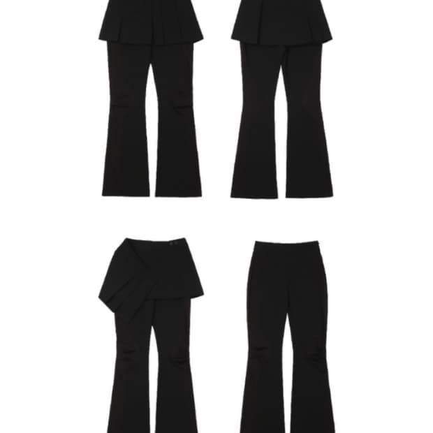 오호스 투웨이 스커트팬츠s