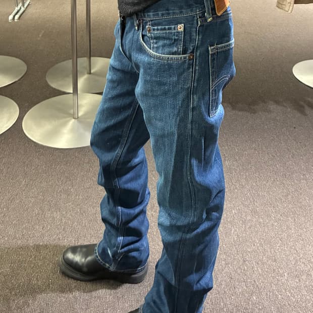 30x34)리바이스 빈티지 502 여성 중청 데님팬츠