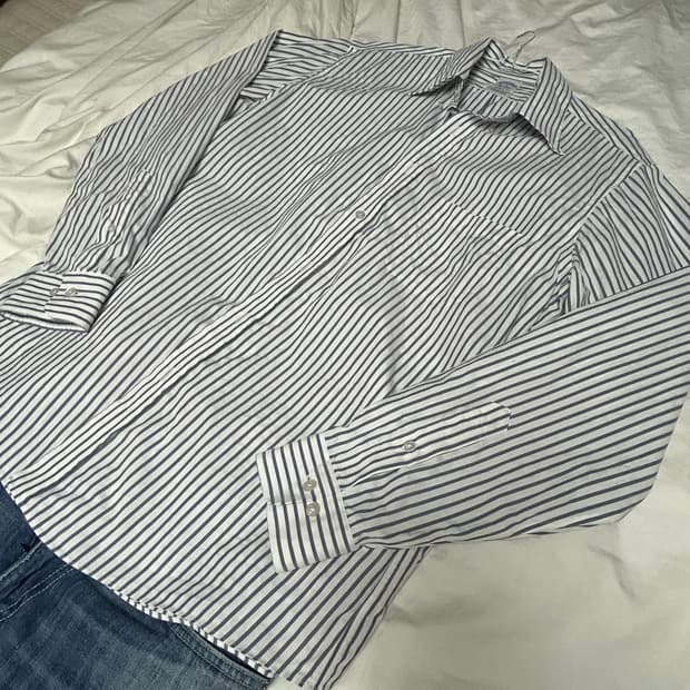 브룩스브라더스 리젠트핏 스트라이프셔츠