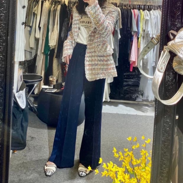 JS 뉴욕 트위드 자켓