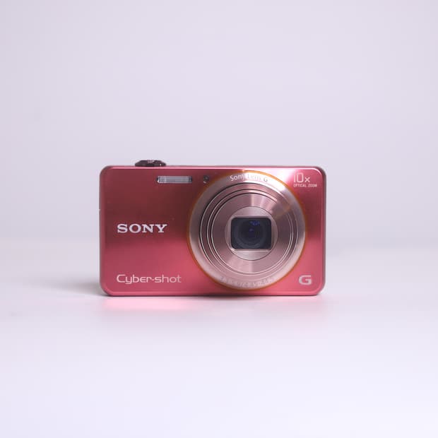 소니 사이버샷 WX100 핑크