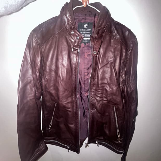 Loveless 가죽자켓