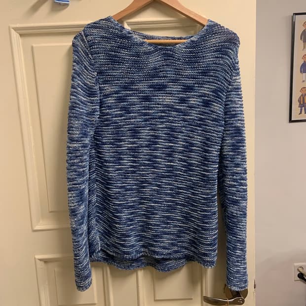 심플라이프 패턴 니트