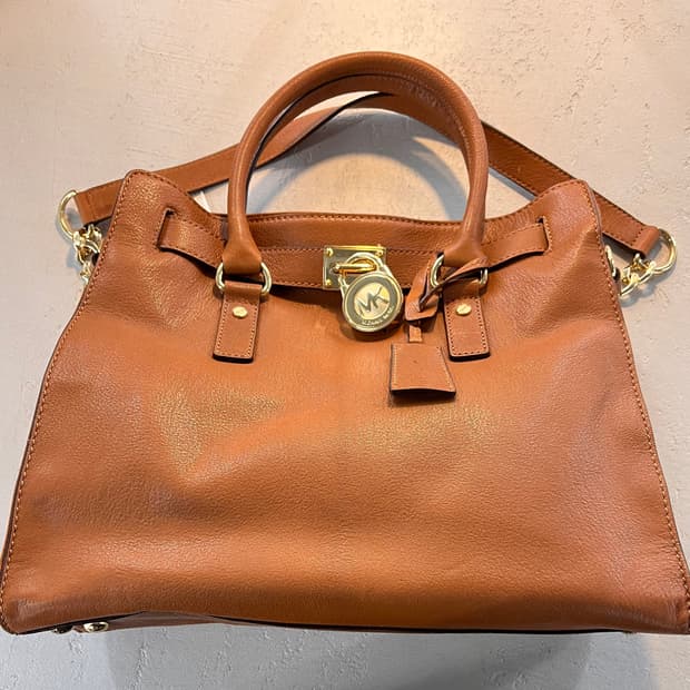 마이클코어스 해밀턴 브라운 토트백