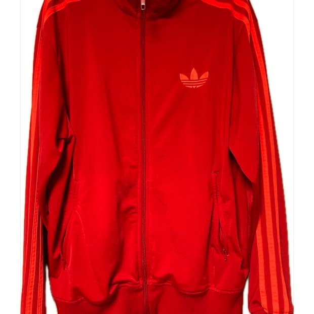 95 아디다스 파이어버드 져지 레드 오렌지