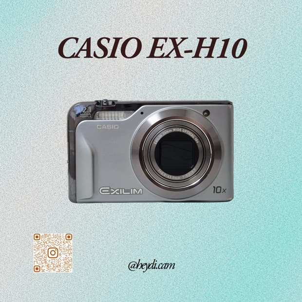 (츄디카)카시오 엑슬림 Casio Exilim EX-h10 화이트