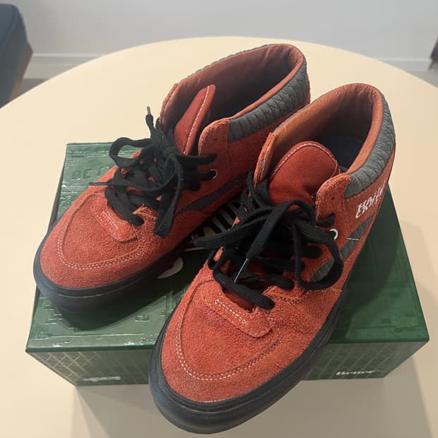 반스 볼트 x 베러 기프트 샵 스케이트 하프 캡 VLT LX 버건디