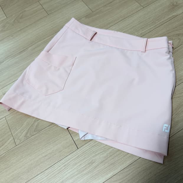 풋조이 FJ 핑크 스커트 64사이즈