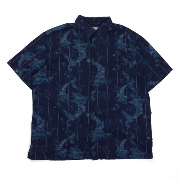Island Shores Cotton Hawaiian Half Shirt