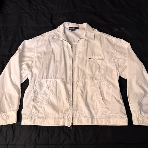 90s 레어 폴로 랄프로렌 드리즐러 해링턴 스윙탑 자켓