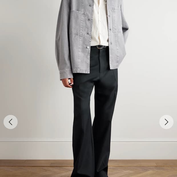 르메르 워크웨어 데님 오버셔츠 자켓