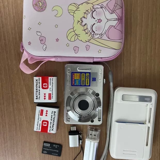 소니 사이버샷 W55 Sony DSC-W55 디지털 카메라