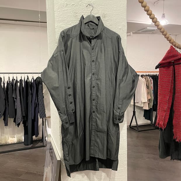 요지야마모토 뿌르옴므 롱셔츠