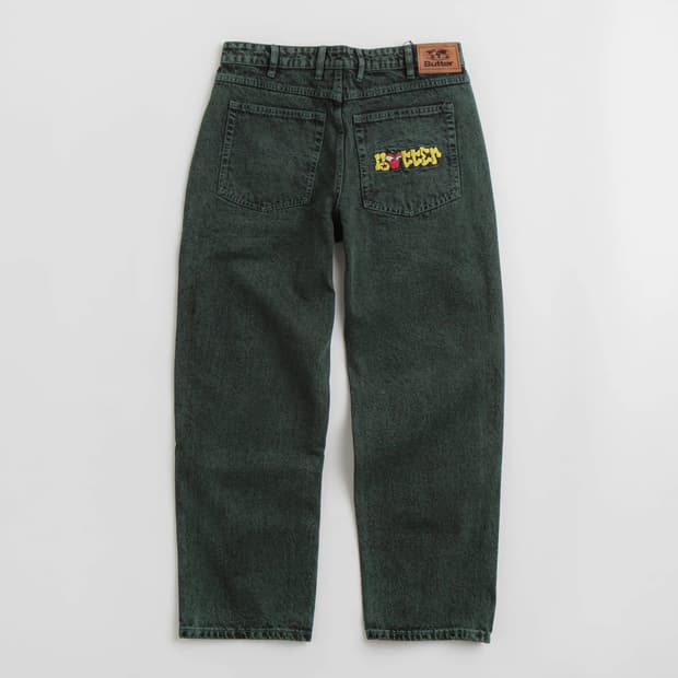 Butter goods big apple denim acid fern