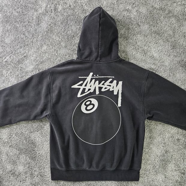 Stussy 8볼 후드 집업