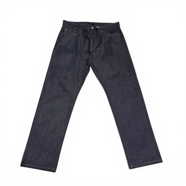 33 유니클로 셀비지 생지 데님팬츠