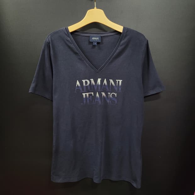 ARMANI JEANS 아르마니 빅로고 빈티지 셔츠
