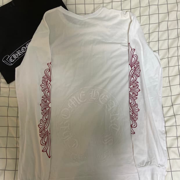 크롬하츠 홀스슈 플로랄 롱슬리브 사이즈 XL