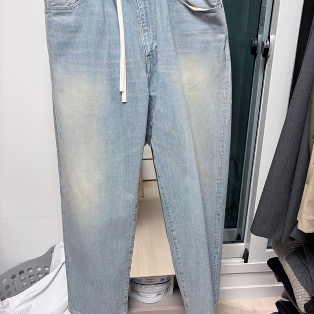 Yoko sakamoto 25ss 밴딩 데님 팬츠 3사이즈