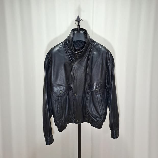 (택포) 몬테스 하이텍 빈티지 양가죽 자켓 XXL B561