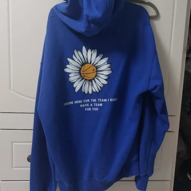 트립션 BIG DAISY LOGO 후드티 L