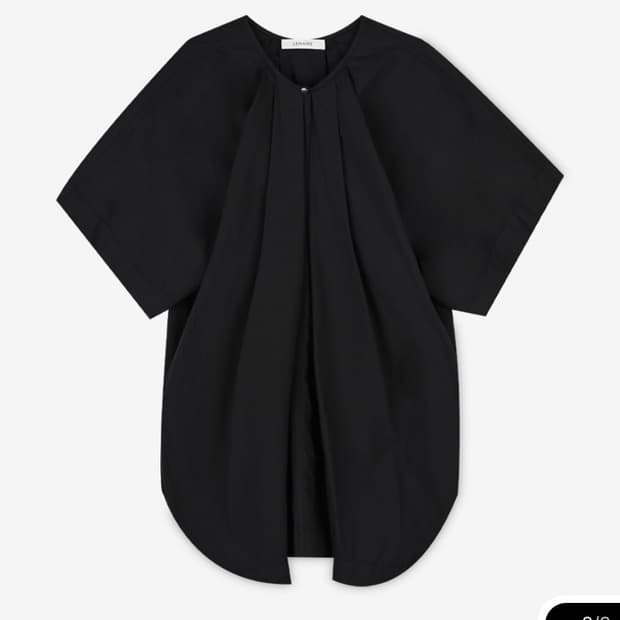 르메르 여성 파라슈트 블라우스 (38size, black)