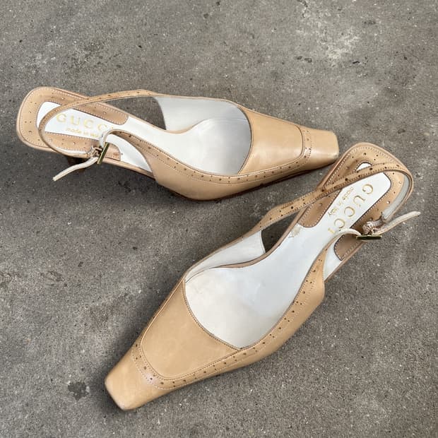 Gucci by Tom Ford 스퀘어토 펌프스 힐 