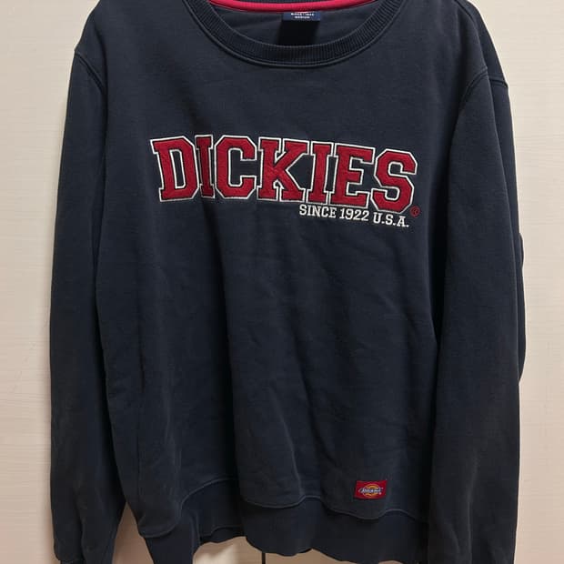 디키즈 네이비 맨투맨 M