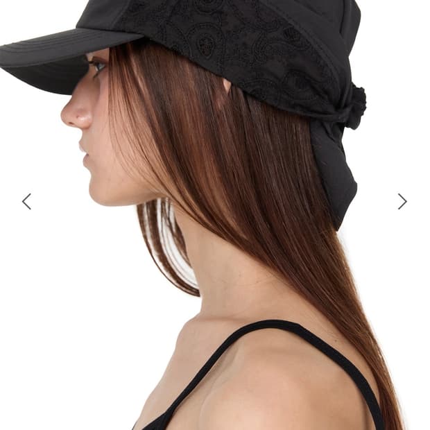 썬번프로젝트 펀칭 페이즐리 스카프 캡