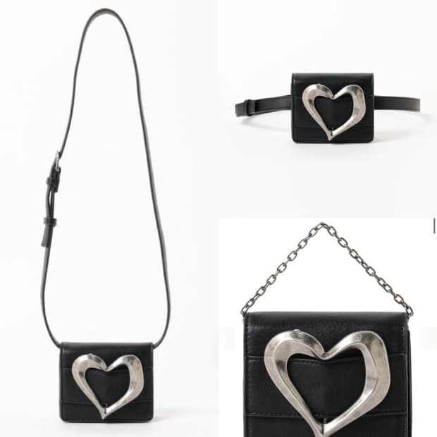 Ray Beams Heart 3Way Mini Bag