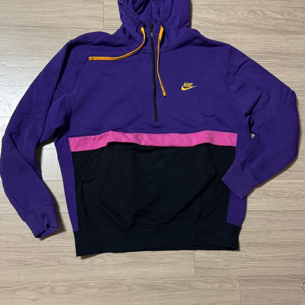 나이키 하프집업 후드티 100-105