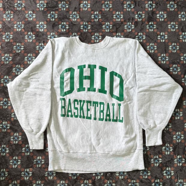 90s made in usa 챔피온 리버스위브 스웻셔츠 맨투맨 대학교