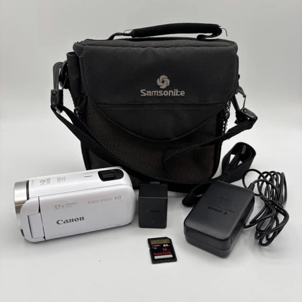 캐논 빅시아 HF R800HD 캠코더 화이트