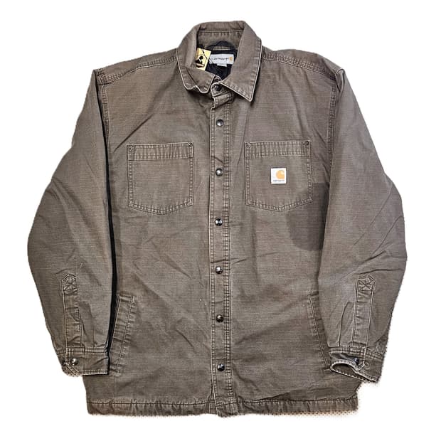 칼하트 캔버스 워크 셔츠 자켓